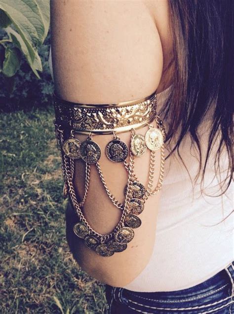 Bohemian Arm Cuff Upper Arm Band Bohemian Arm Band Arm Bracelets Upper Arm Bracelets Arm Cuff