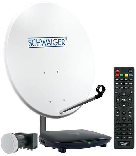 Schwaiger Hdtv Tn Full Hd Sat Anlage D Cm Stahl Quad