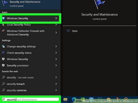 4 Ways To Fix A Javascript Error In Windows 10 WikiHow