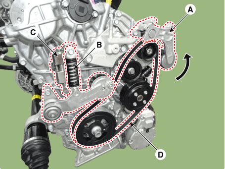 Hyundai Ioniq Drive Belt Repair Procedures Timing System