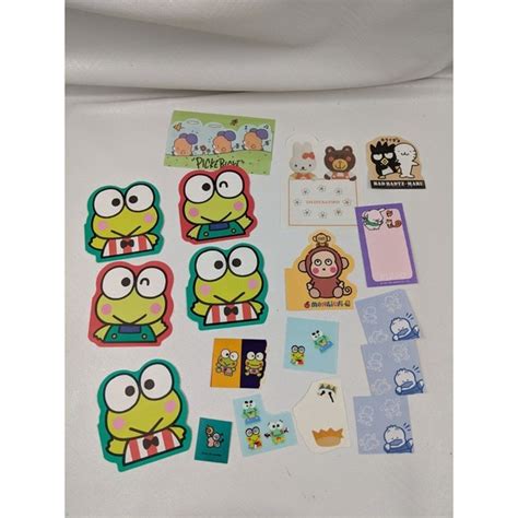 Sanrio | Office | Vintage Sanrio Notepaper Stickers Stationery Lot ...