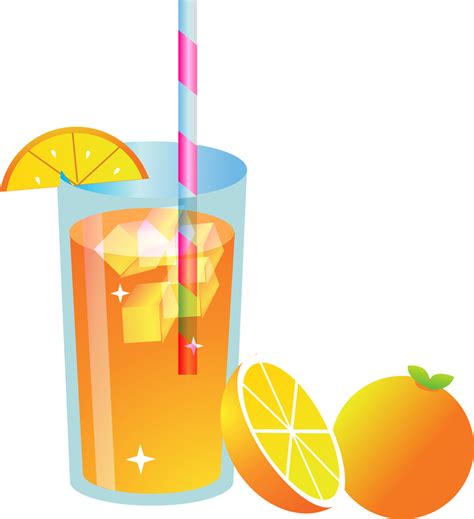 Descarga Vector De Jugo De Naranja Fresco