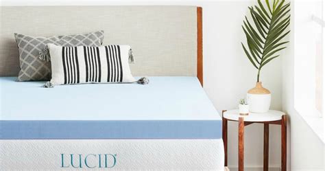 45% Off Lucid Memory Foam Mattress Toppers + FREE Shipping