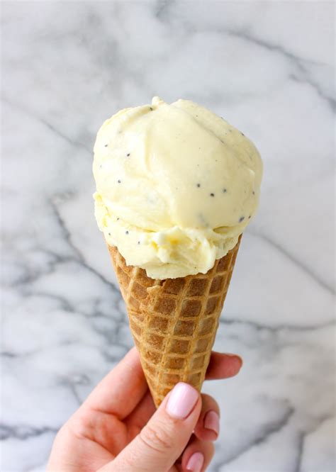 Lemon Poppy Seed Ice Cream Yes To Yolks