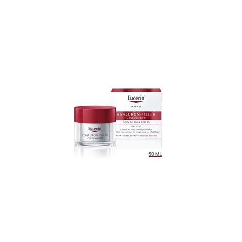 EUCERIN HYALURON FILLER VOLUME LIFT SOIN DE JOUR PEAU SECHE