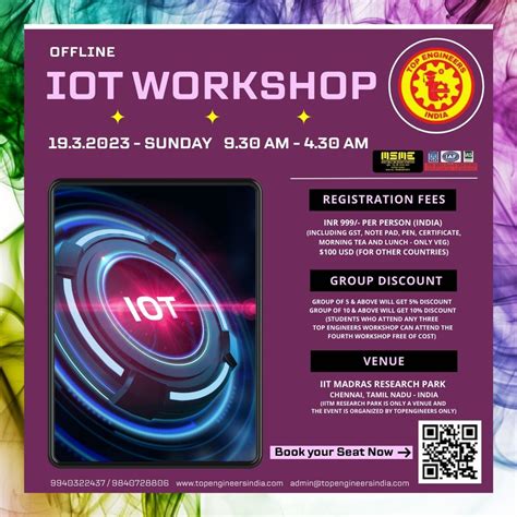 Iot Workshop 2023 Top Engineers Workshop Chennai