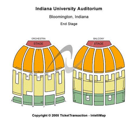 Indiana University Auditorium Seating Chart | Indiana University ...