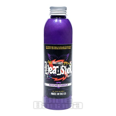 Headshot Purple Psycho Hair Dye Temporary Hair Colour