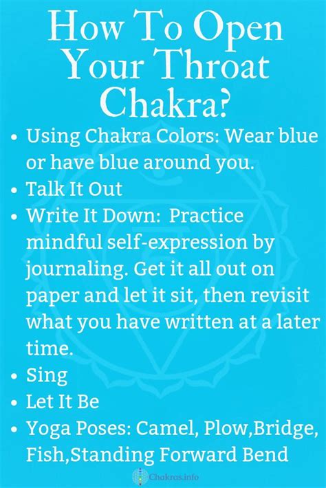 Discover The Easiest Way To Open Your Throat Chakra Artofit