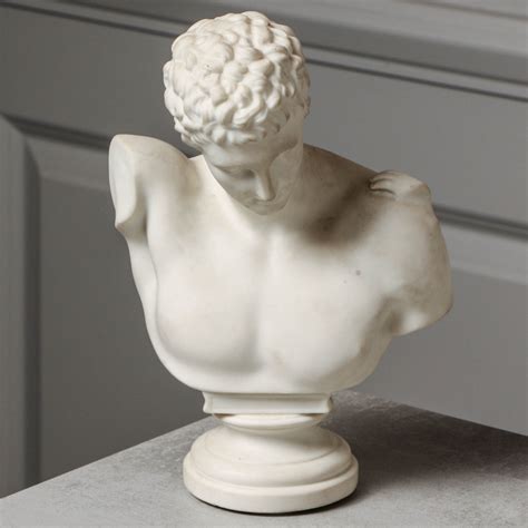 FIGURIN Parian Hermes Gustavsberg Tidigt 1900 Tal