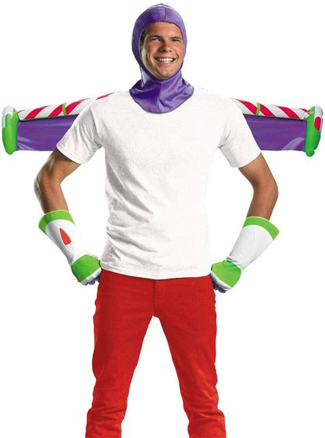 Licensed Buzz Lightyear Costume Kit For Adults