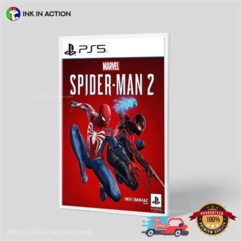 Spiderman 2 Ps5 Game Poster Spider Man Merch Print Your Thoughts Tell Your Stories