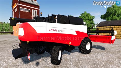 Rostselmash Acros 595 Harvester V2 4 For FS22 By Puszkap