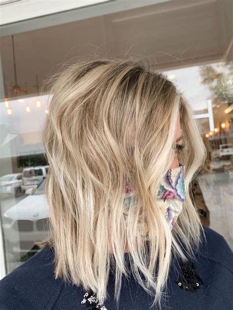 Blonde Balayage Lob Blonde Balayage Blonde Balayage Lob Balayage Lob