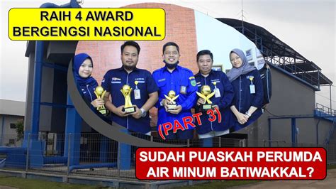 Raih Award Bergengsi Nasional Sudah Puaskah Perumda Air Minum