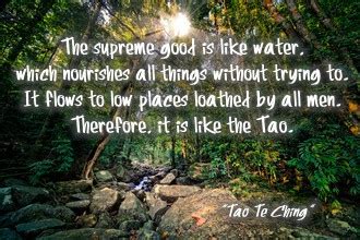 Tao Te Ching Water Quotes Quotesgram