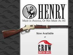 Crow Shooting Supply Now Distributing Henry Repeating Arms Celebrates