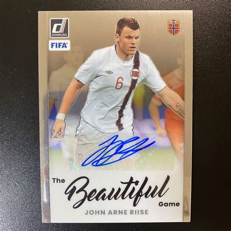 Yahoo Panini Donruss Soccer John Arne Riise