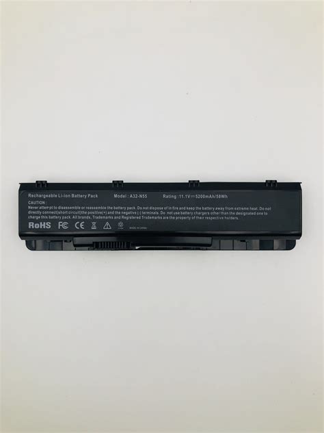 Акумулятор для ноутбука Asus A32 N55 11 1V 5200mAh ціна 580 грн