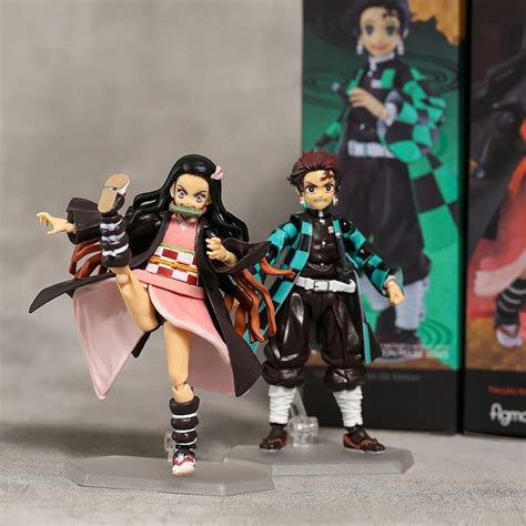 Demon Slayer Kamado Nezuko Figma Dx Tanjiro Dx Zenitsu