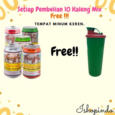 Jual Larutan Cap Badak Jeruk Kaleng 320 Ml Shopee Indonesia