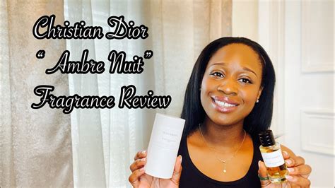 Christian Dior Ambre Nuit Fragrance Review Youtube