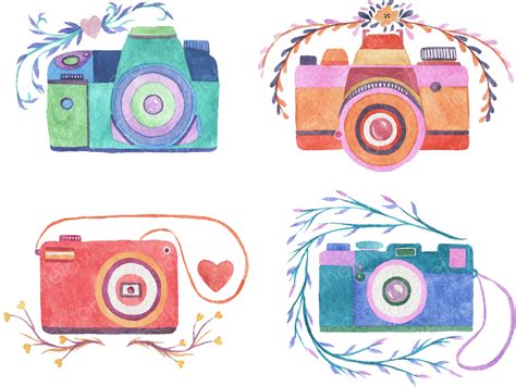 Download Transparent Camera Watercolor Painting Photography Drawing