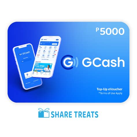 GCash P5000 Top Up Voucher SMS EVoucher Lazada PH