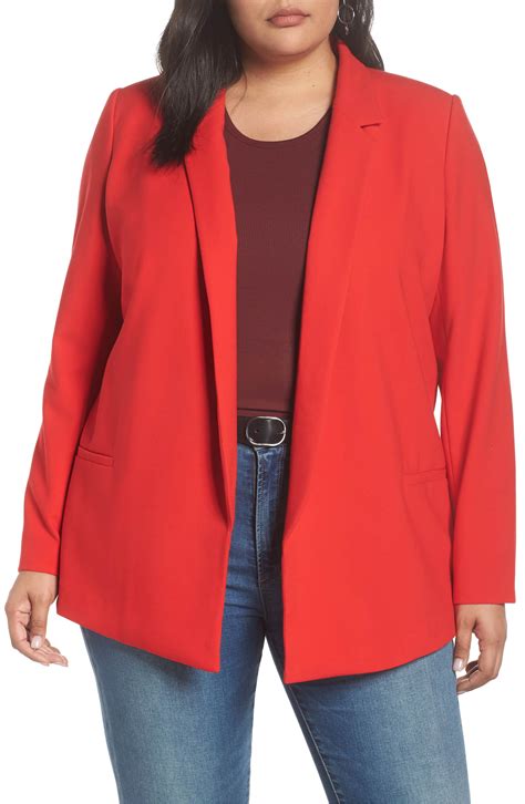 Plus Size Red Blazer Outfit Idea Alexa Webb 219 1 Alexa Webb