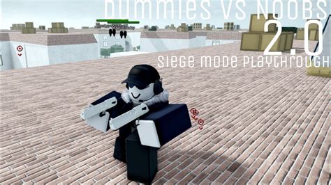 Dummies Vs Noobs 2 0 Siege Mode Playthrough YouTube