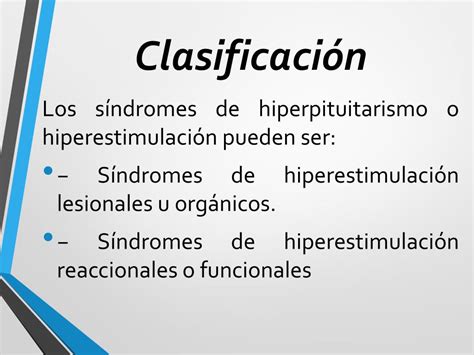 Ppt Sindromes De Hiperfuncion E Hipofuncion Hipotalamo Hipofisiaria