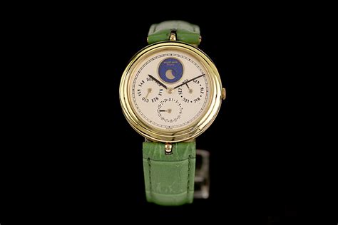 G Rald Genta Geneve Perpetual Calendar Automatic Karat Yellow Gold