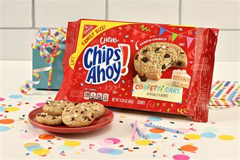 Chips Ahoy New Confetti Cake Flavor For Th Birthday