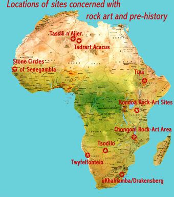 Africa Mountain Ranges Map Northwestern Africa And The Atlas Mountain