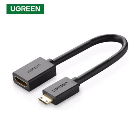 Jual Mini Hdmi Male To Hdmi Female Adapter 22cm Ugreen