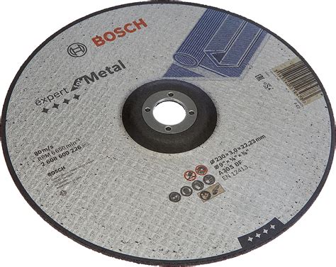 Bosch Accessories Disque à Tronçonner à Moyeu Déporté Expert pour Métal