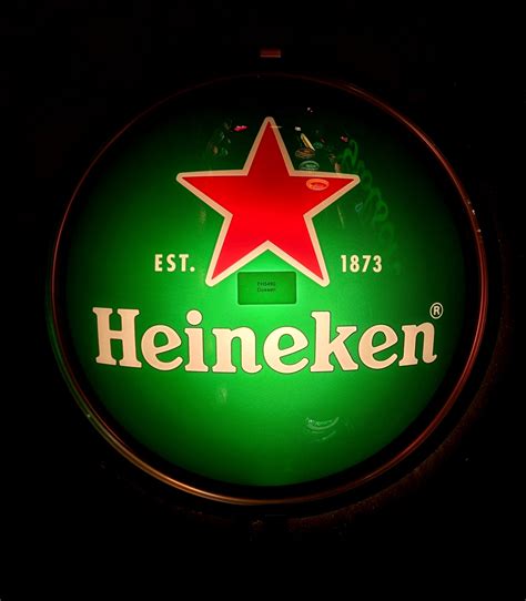 Heineken Bier Lichtbak Schaal Met Verlichting Cm Fh De