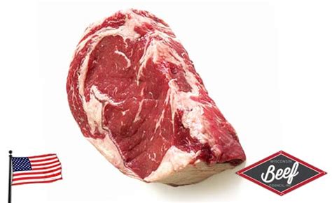 Us Super Prime Grade Black Angus Rib Eye Lip On Boneless