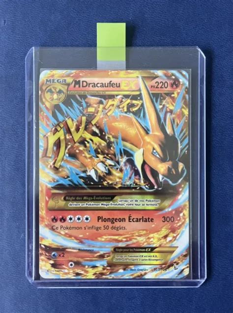 Carte Pok Mon M Ga Dracaufeu Ex Secr Te Ultra Xy Etincelles