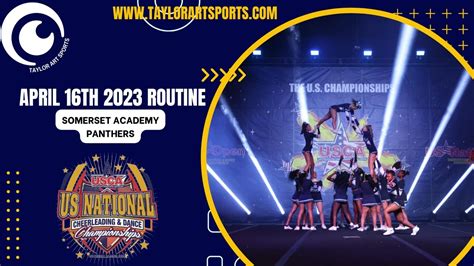 Us National Cheer And Dance Championship Somerset Academy Panthers