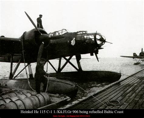 Asisbiz Heinkel He 115c1 1kuflgr906 Being Refuelled Baltic Coast 01