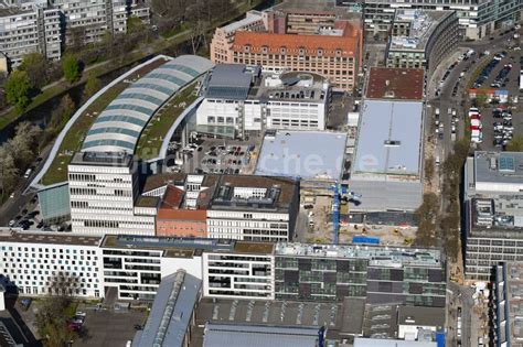 Luftbild Berlin Erweiterungs Neubau Baustelle Auf Dem