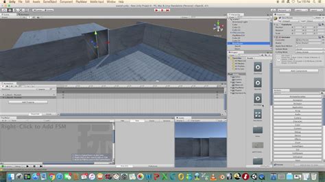 Unity 3D Playmaker Tutorial Trigger Animation Sliding Doors