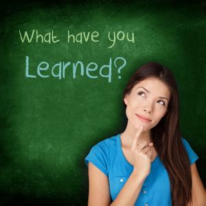 documenting lessons learned    learned