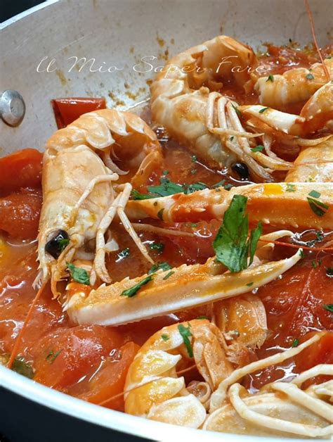 Sugo Con Gli Scampi Ricetta Per Primo Piatto Gustoso