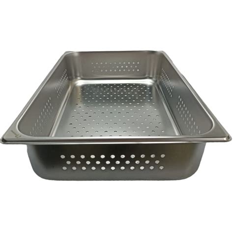 Inserto Perforado Entero Acero Inoxidable Cocina Shorbull