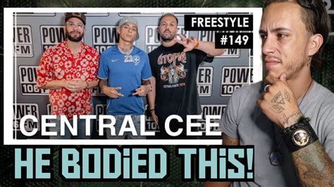 Central Cee Freestyles On LA Leakers First Time Hearing YouTube