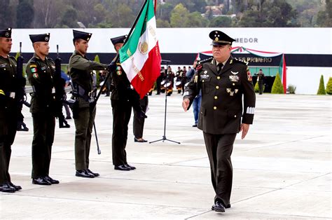 El general brigadier José Manuel Ramírez rinde protesta como comandante