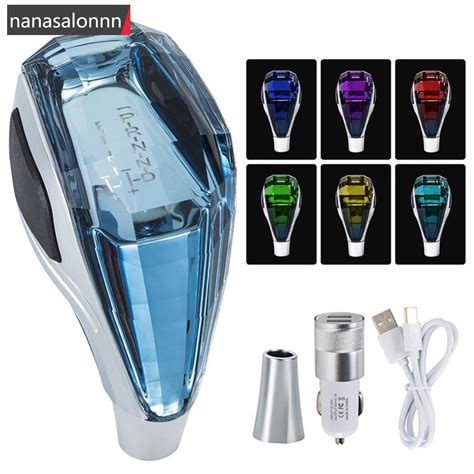 Nanasn Universal Crystal Cut Series Car Gear Shift Knob Touch