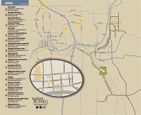 Map Woodinville Wine Country Woodinville Wine Wine Country Map